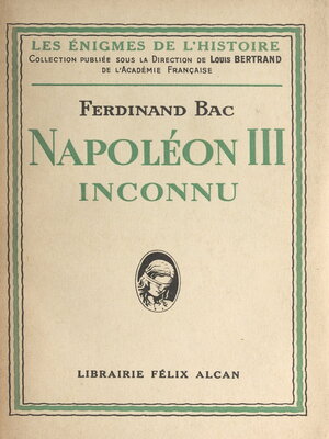 cover image of Napoléon III inconnu
